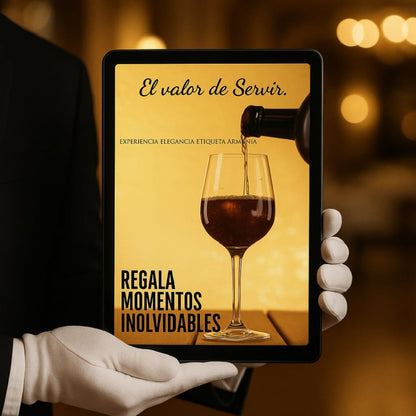 E-Book Guía del Mesero Profesional. El Valor de Servir.
