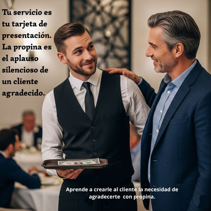E-Book Guía del Mesero Profesional. El Valor de Servir.